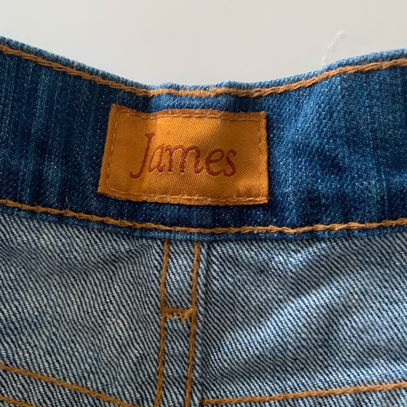 James Jeans Preserved Jean Cutoff Shorts - Picture 5 of 6